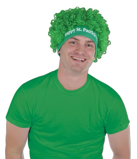 Beistle Green Happy St. Patrick's Day Wigs, 2ct.
